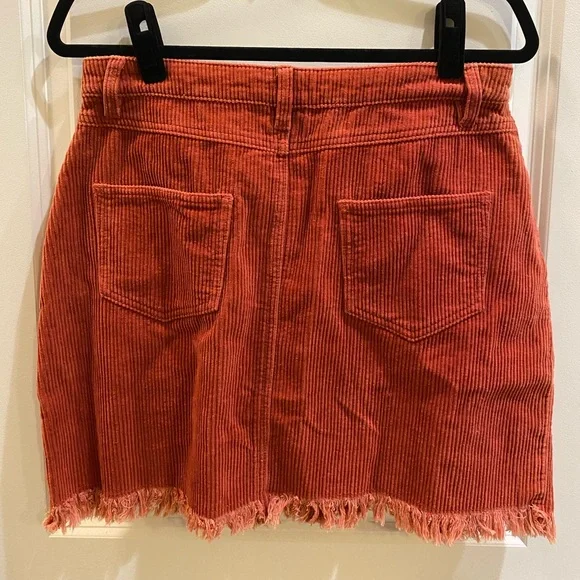 MINK PINK Empire Cord Mini Skirt - Picture 16 of 16